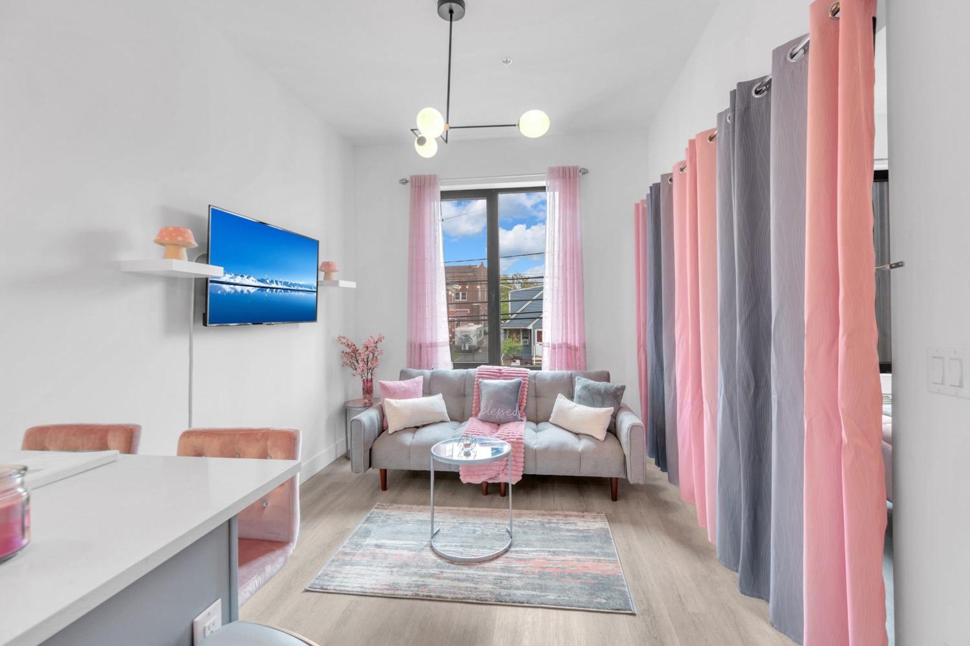 Ferienwohnung Pink Heaven Indoor Pool, Free Parking, Near Nyc Elizabeth Exterior foto